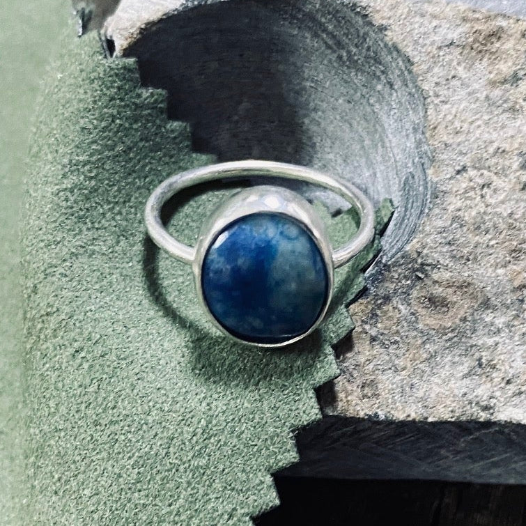 Gifted Chrysocolla Silver Ring