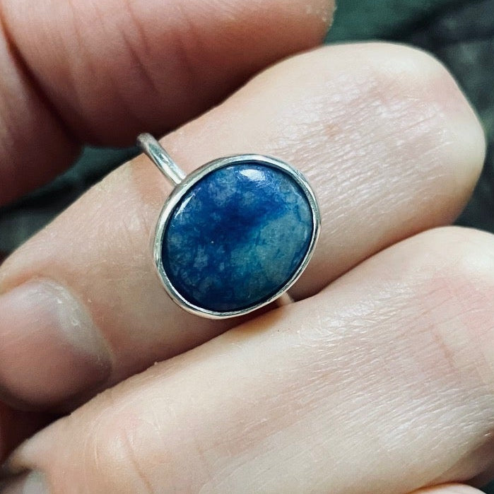 Gifted Chrysocolla Silver Ring
